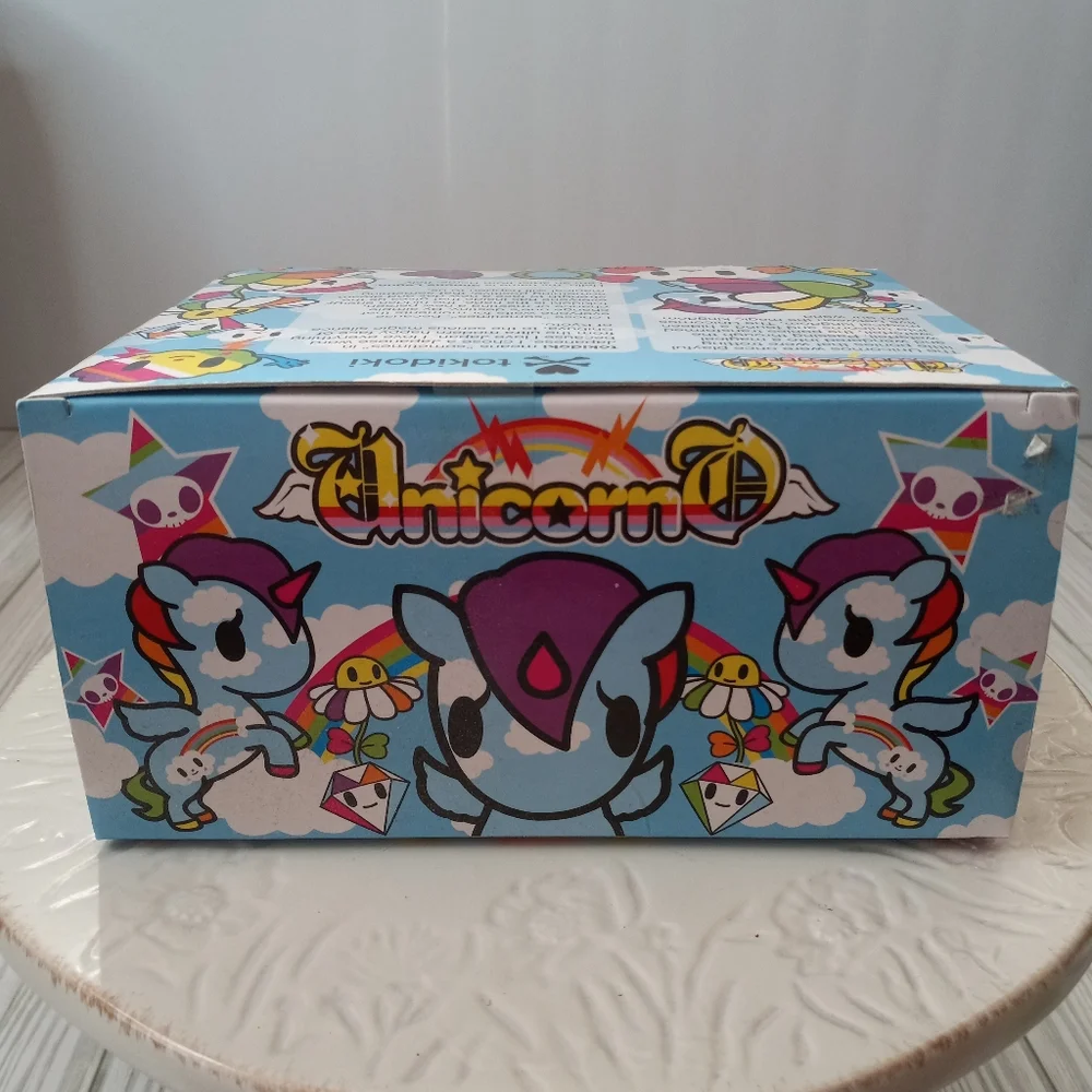 RARE Tokidoki Unicorno Pixie Vinyl Collectible Figure Rainbow Limited
